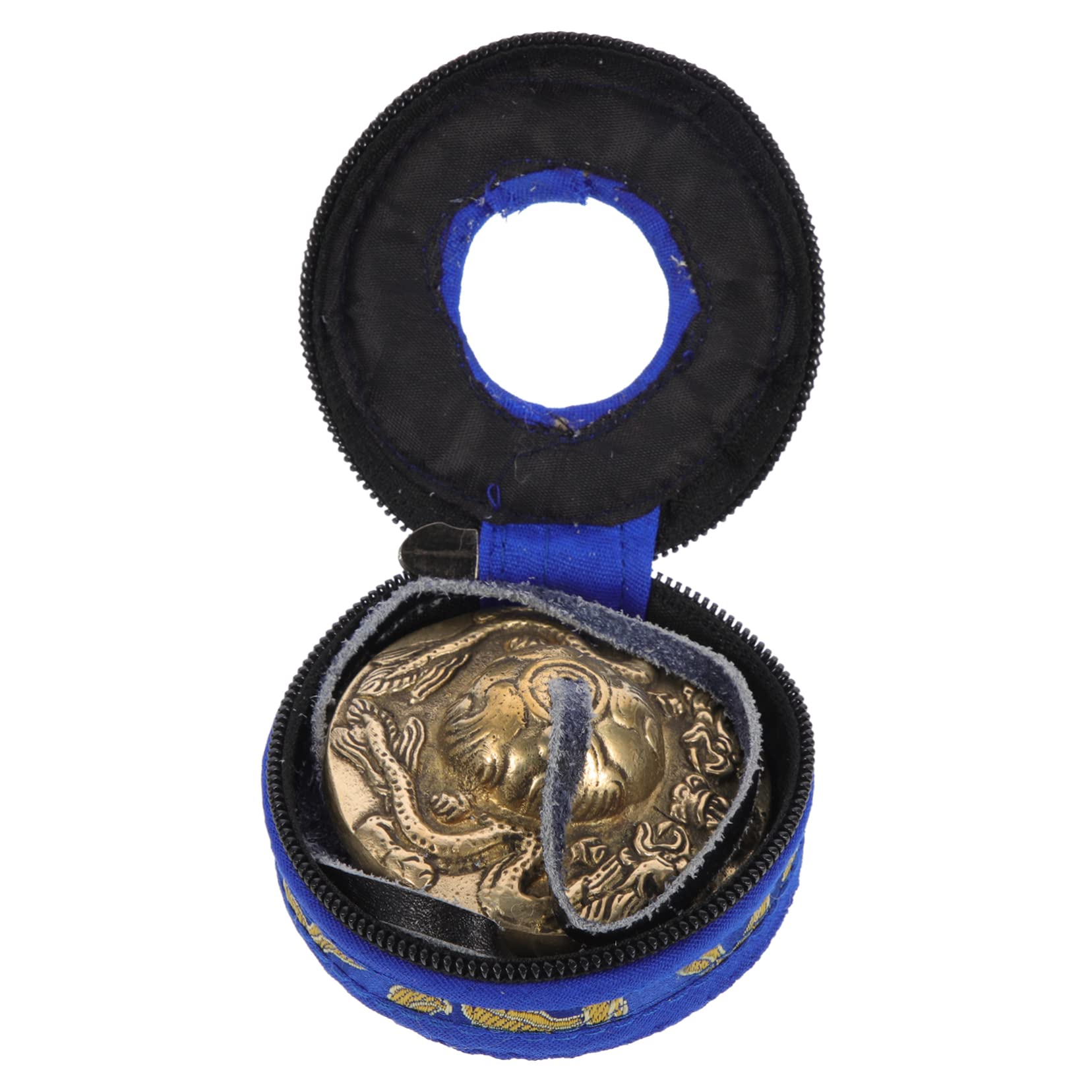 純銅鈴 チベットシンバルベル ティンシャ ケース付き